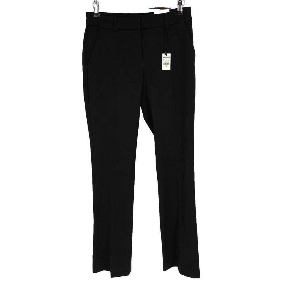 NWT Express Columnist Barely Boot Mid Rise Pant 4 Workwear